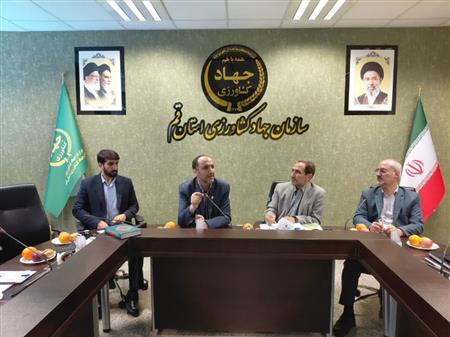 گزارش تصویری از سفر یك روزه معاون سازمان تات و هیات همراه  از استان قم